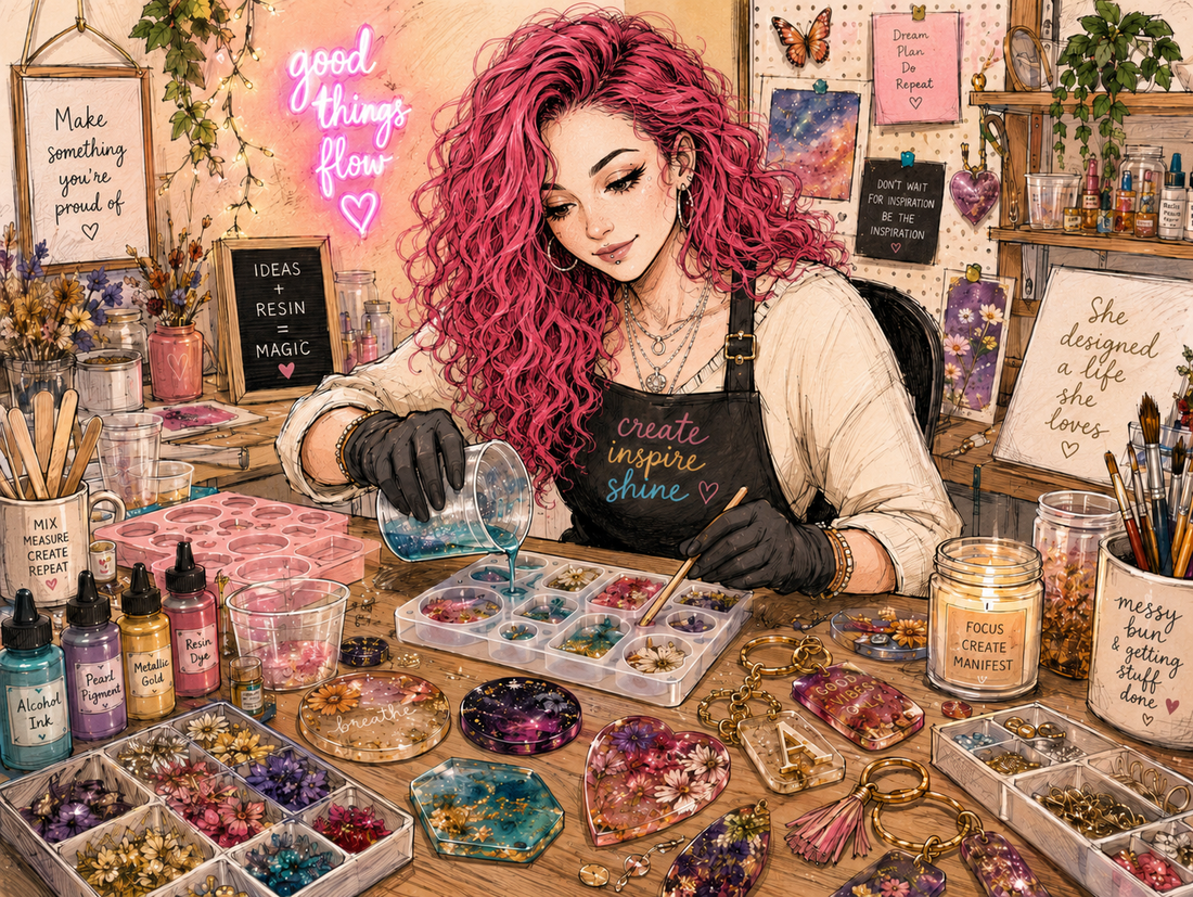 What Makes Handmade Resin Art Unique