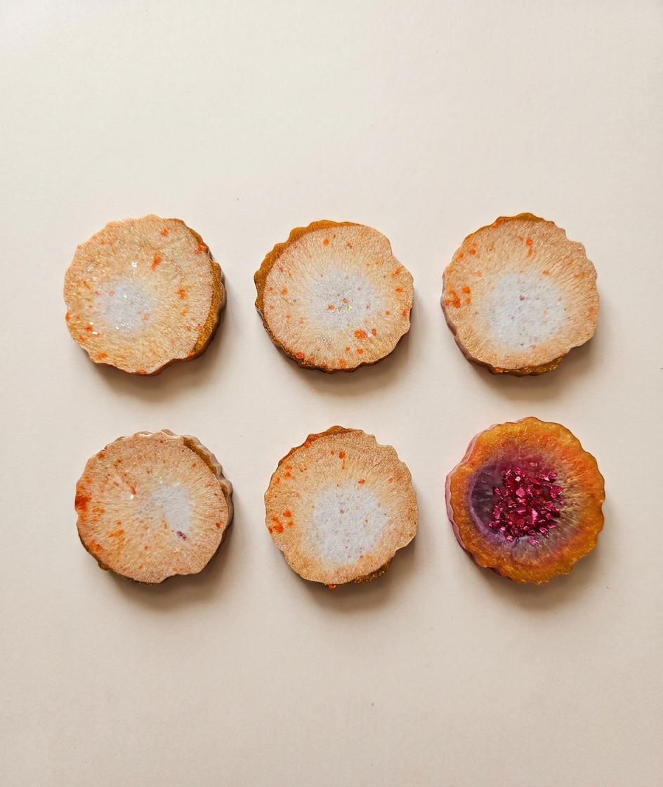 Velvet Alchemy Mini Geode Charms