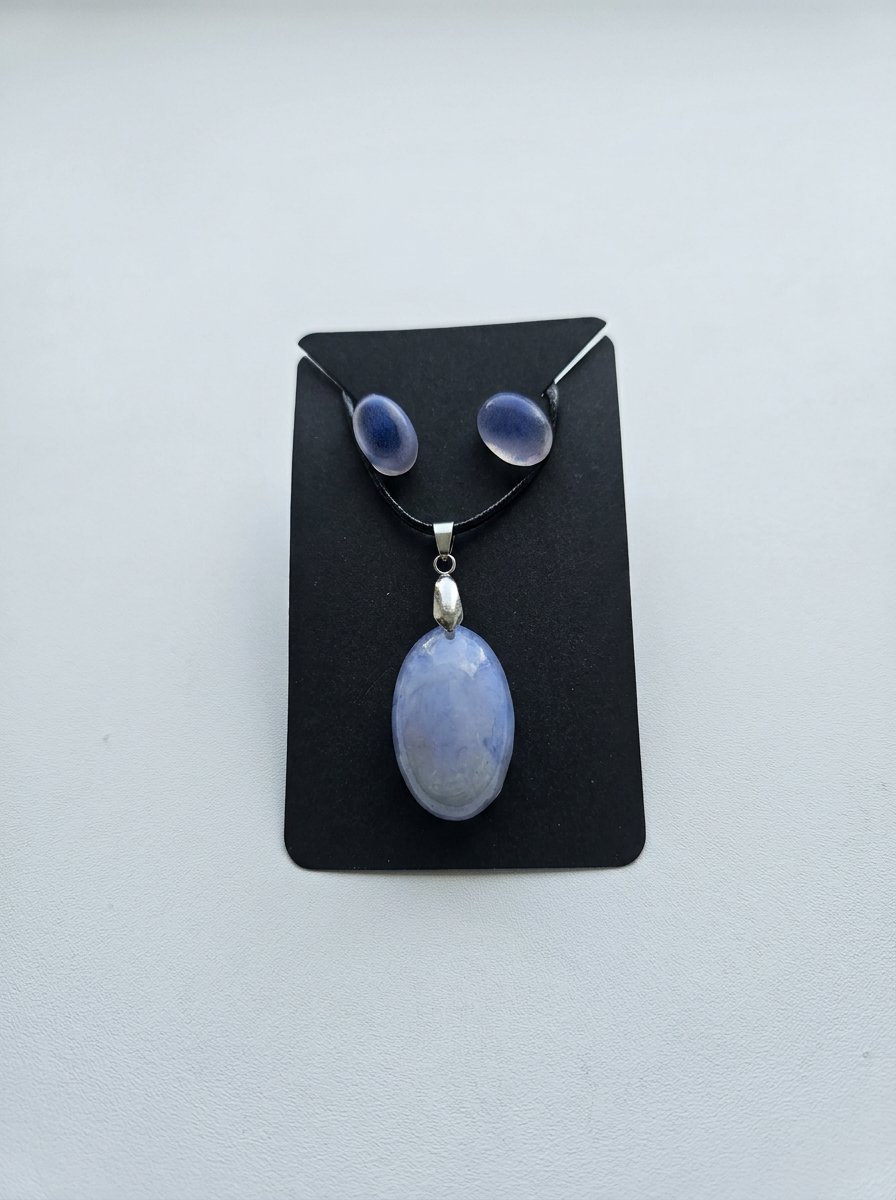 Velvet Alchemy: The Moonlit Dewdrop Jewelry Set