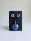 Velvet Alchemy: Violet Moonrise Jewelry Set