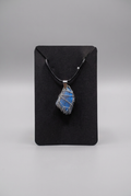 Velvet Alchemy: Moonveil Wire-Wrapped Pendant