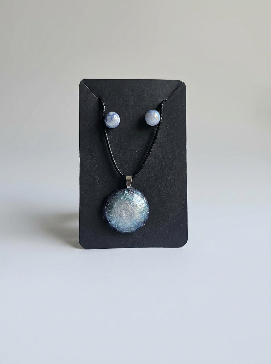 Velvet Alchemy: Moonlit Tide Jewelry Set