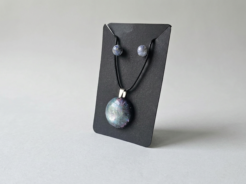 Velvet Alchemy: Moonlit Tide Jewelry Set