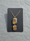 Velvet Alchemy: Gilded Eclipse Necklace 2