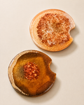 Copper Blush Geode Resin Car Coaster Set