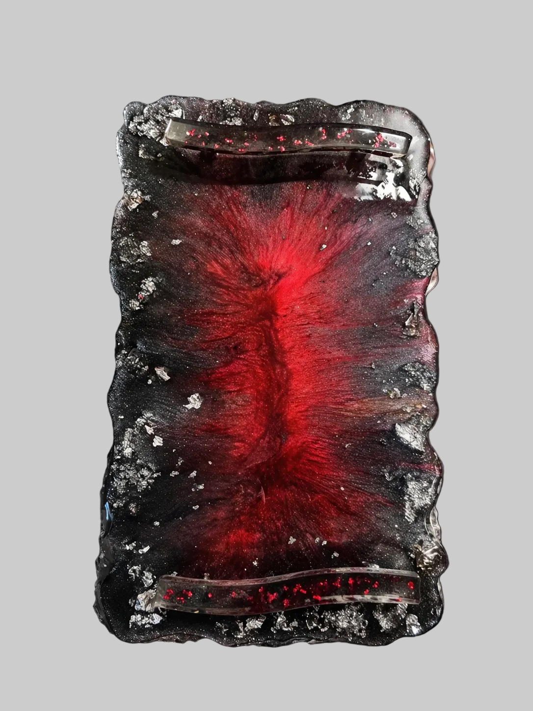 Velvet Alchemy: Crimson Vow Vanity Tray