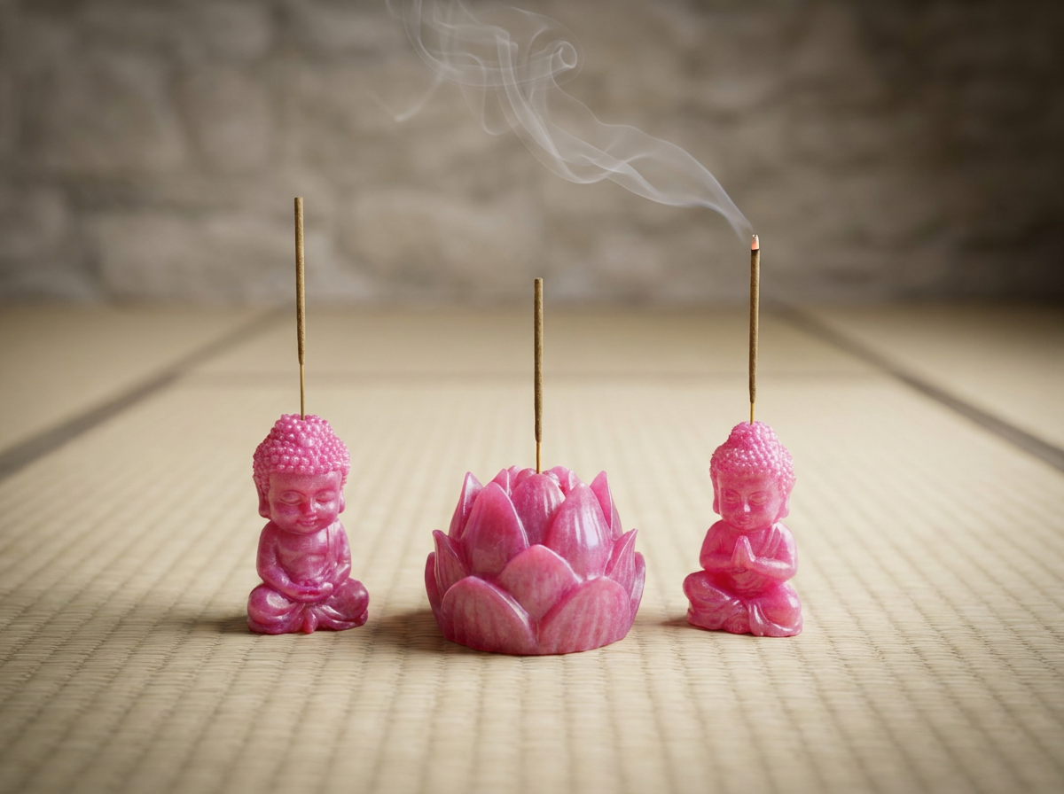 Blush Lotus Serenity Incense Set