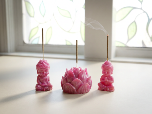 Blush Lotus Serenity Incense Set