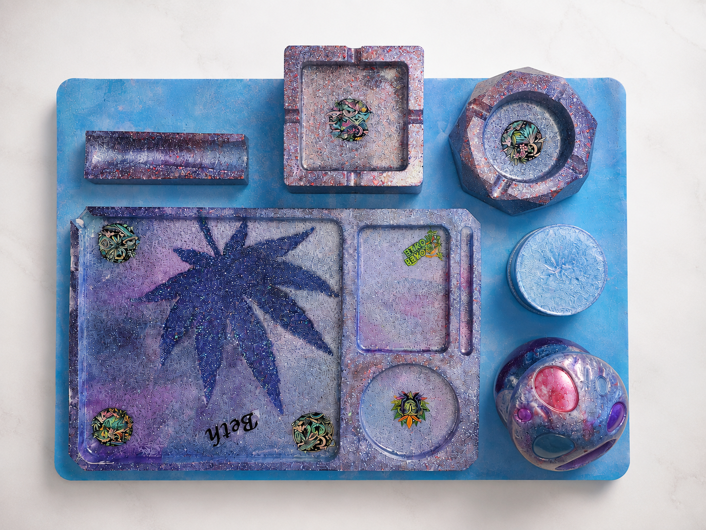 Velvet Alchemy Tidal Alchemy Resin Tray Set